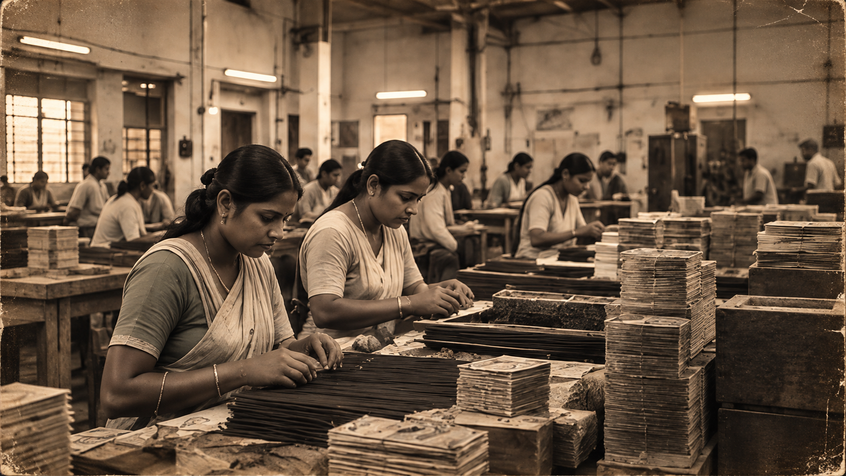 Early incense making workshop